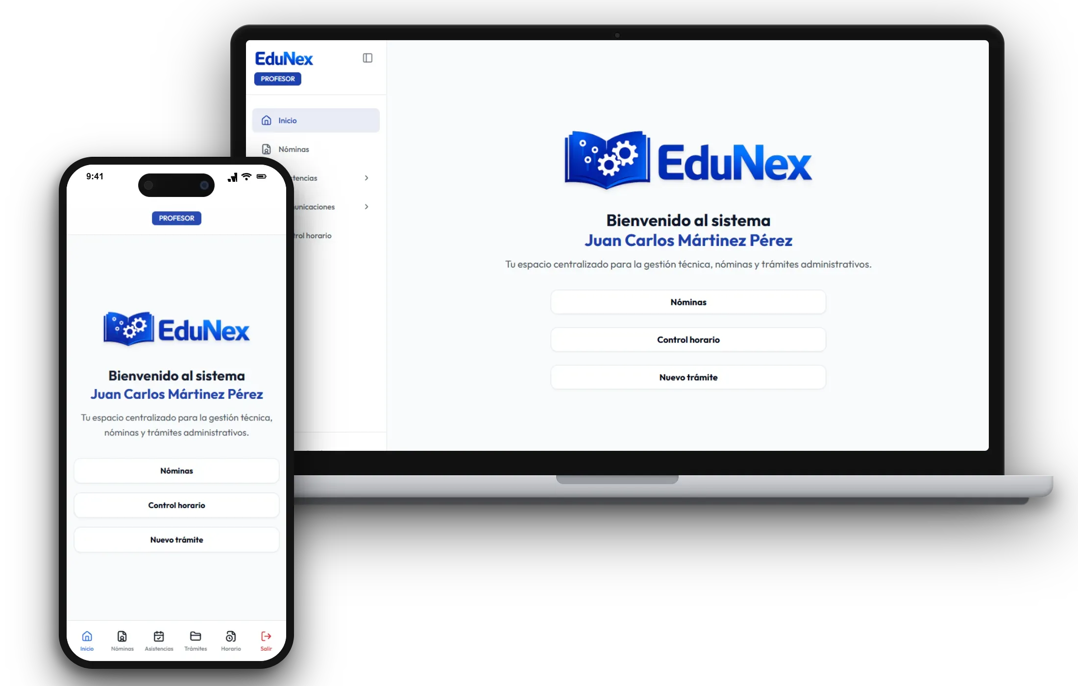 Aplicación móvil EduNex