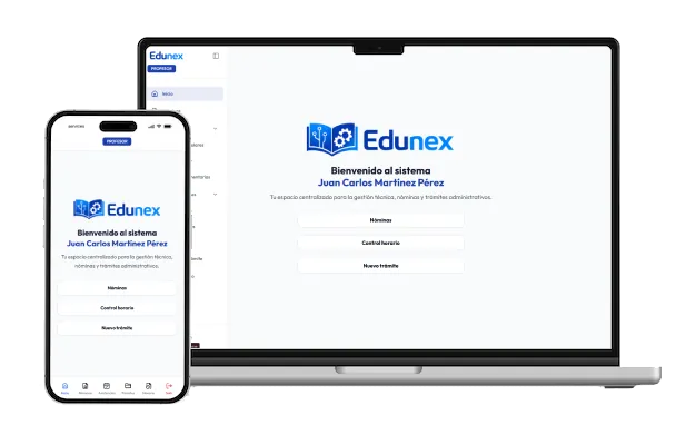 Aplicación móvil Edunex